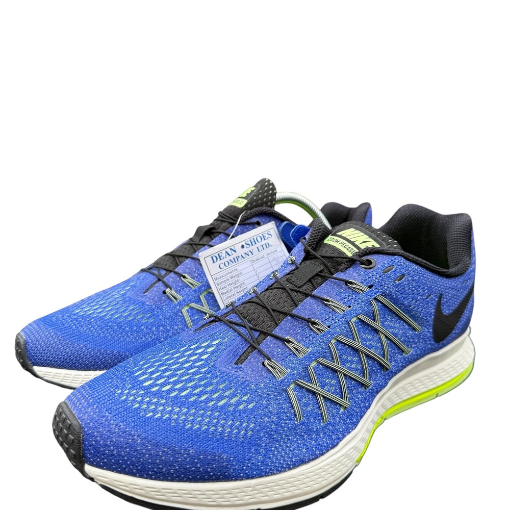 Nike Air Zoom Pegasus 32 FlyEase Sample Sz 9 Racer Blue Volt Rare Not For Resale